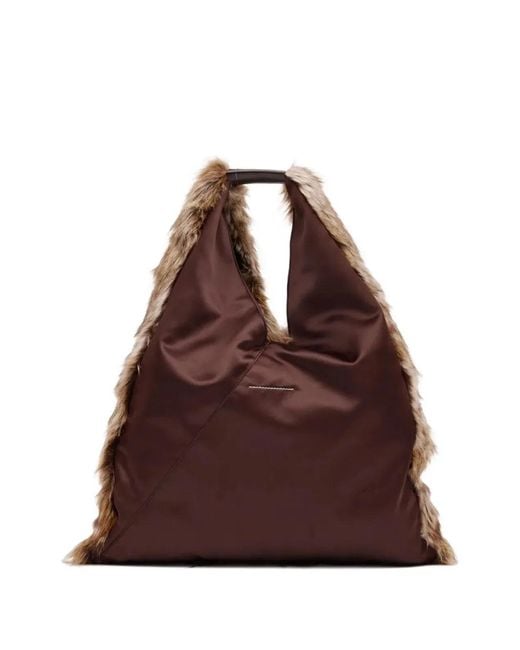 MM6 by Maison Margiela Brown "Classic Japanese" Handbag