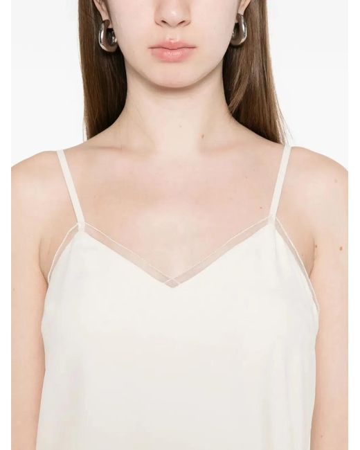 Fabiana Filippi White Underwear Top