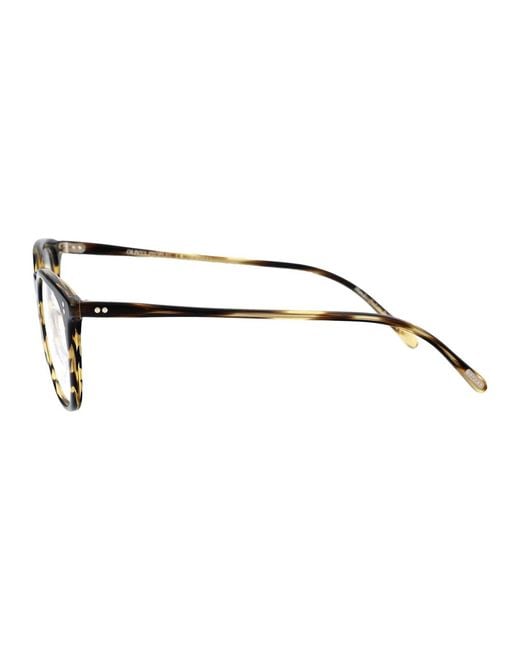 Oliver Peoples Brown Acetate Optical Glasses