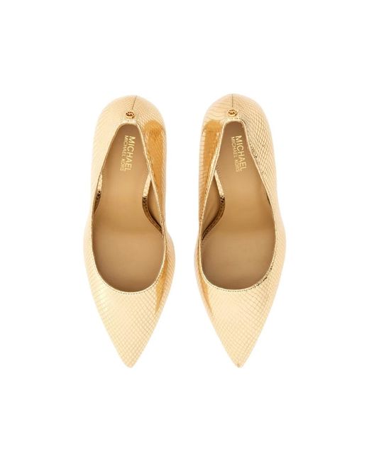 MICHAEL Michael Kors Metallic Décolleté Alina Flex