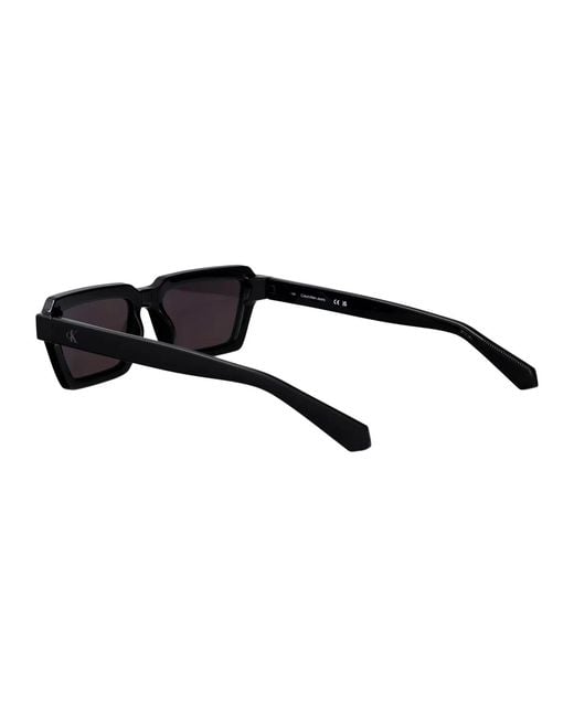 Calvin Klein Black Injected Sunglasses