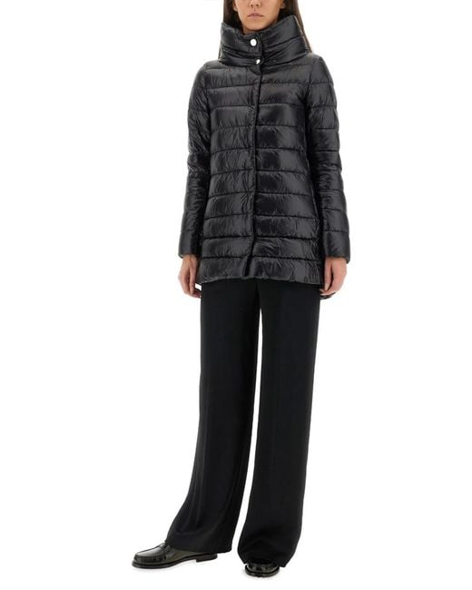 Herno Black Piumino "A-Shape Amelia"