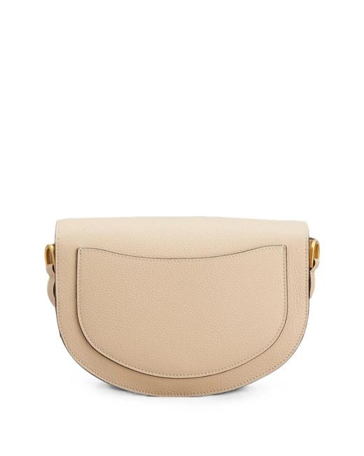 Tod's Natural T Signature Mini Leather Shoulder Bag