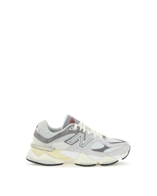 New Balance White 9060 Sneakers for men