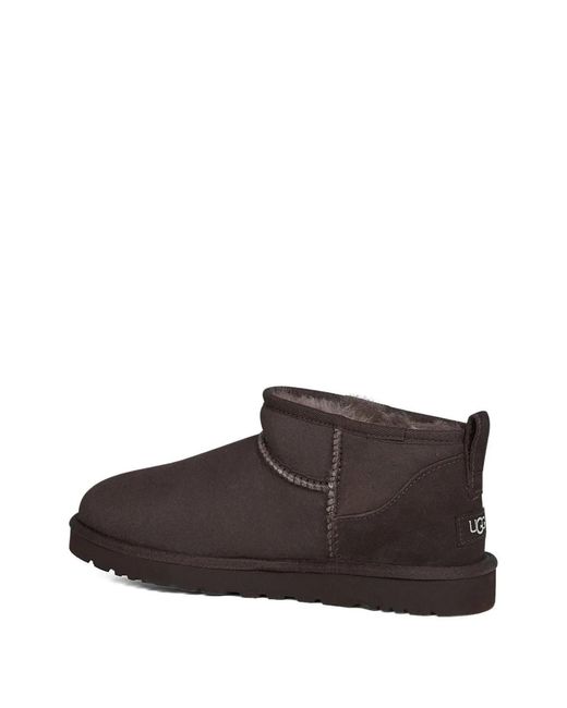 Ugg Brown Classic Ultra Mini Suede Boots for men