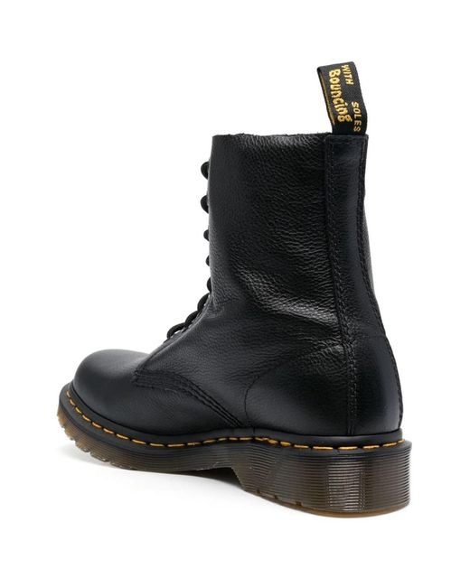 Dr. Martens Black 1460 Pascal Leather Boots