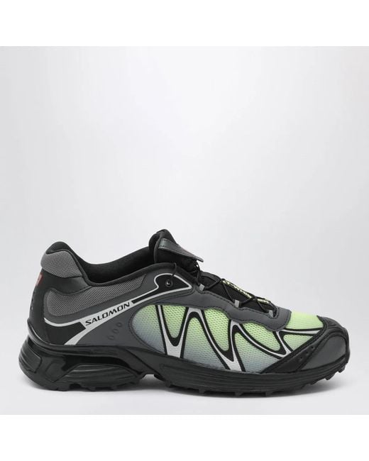 Salomon Black Xtwhisper/Asphalt/Acid Lime Sneakers for men