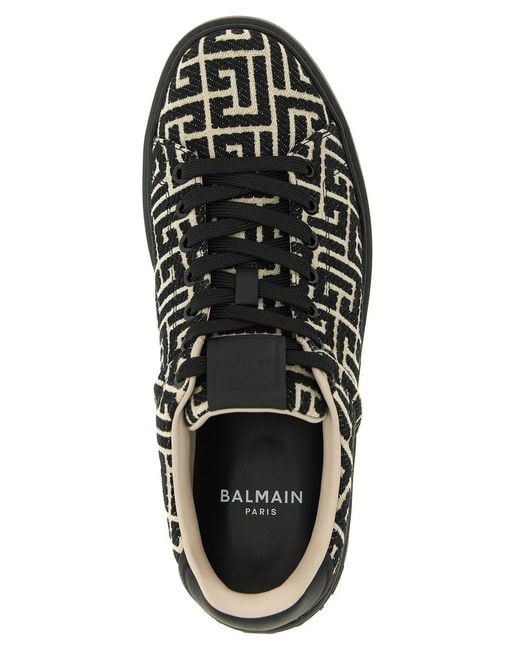 Balmain Black 'B-Court' Sneakers for men