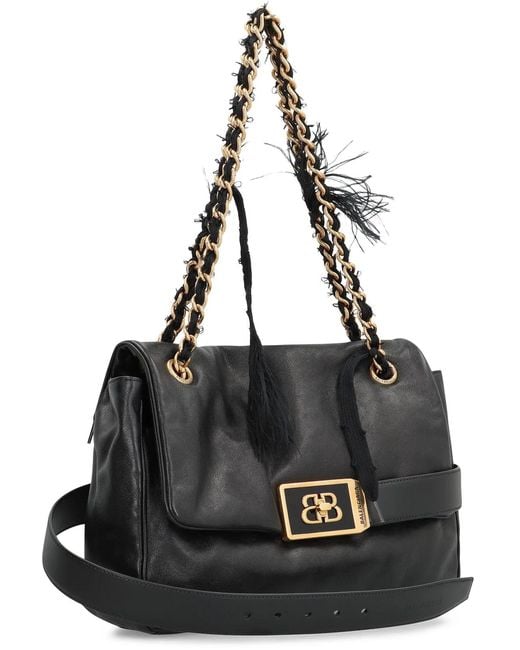 Balenciaga Black Modu Leather Crossbody Bag