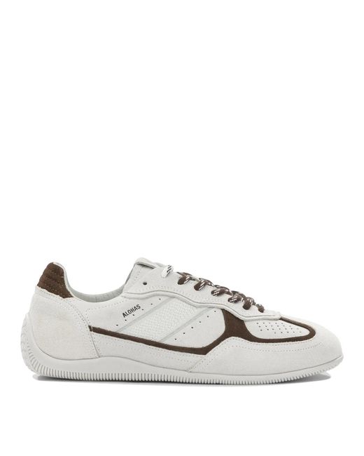 Alohas White "Tb 91" Low-Top Sneakers