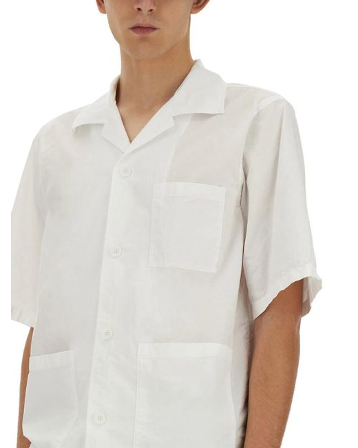 Aspesi White Needle Shirt for men