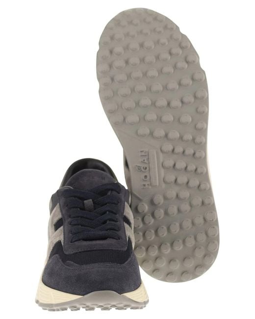 Hogan Blue Hyperlight Sneakers for men