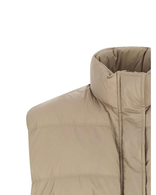 Brunello Cucinelli Natural 'Monile' Vest