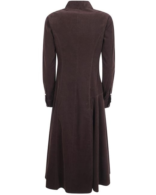Polo Ralph Lauren Brown Woven Shirt Dress