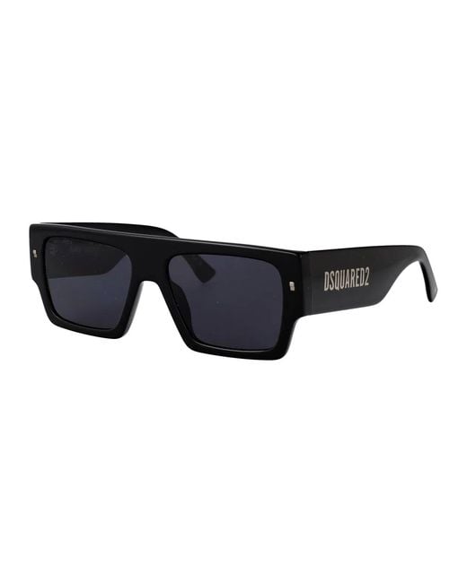DSquared² Black Acetate Sunglasses for men