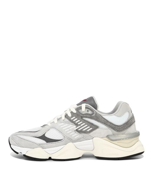 New Balance White 9060 Sneakers for men