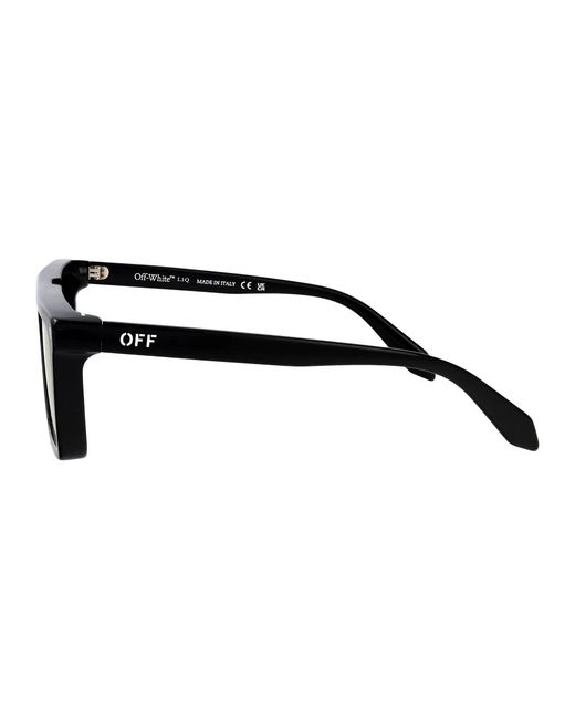 Off-White c/o Virgil Abloh Green Shiny Acetate Sunglasses