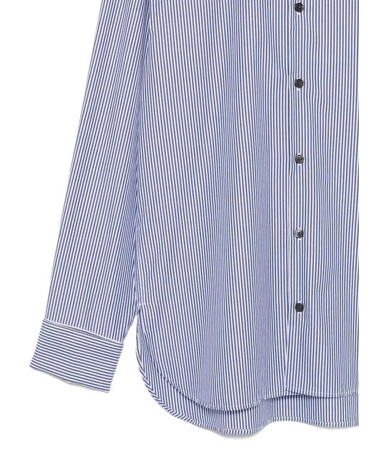 Dries Van Noten Purple Croomd Shirt for men