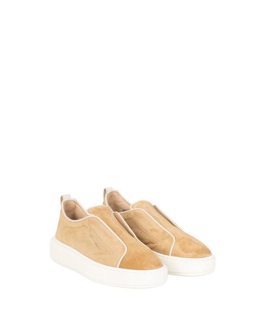 Santoni Natural Sneakers