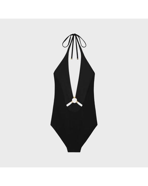 Céline Black Swimwear