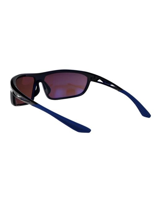 Nike Blue Road W/ Mirror Midnight Acetate Sunglasses