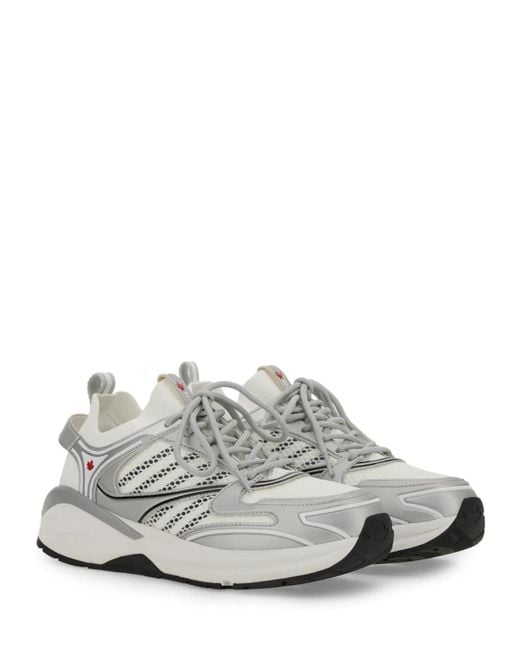 DSquared² White Sneaker "Dash" for men