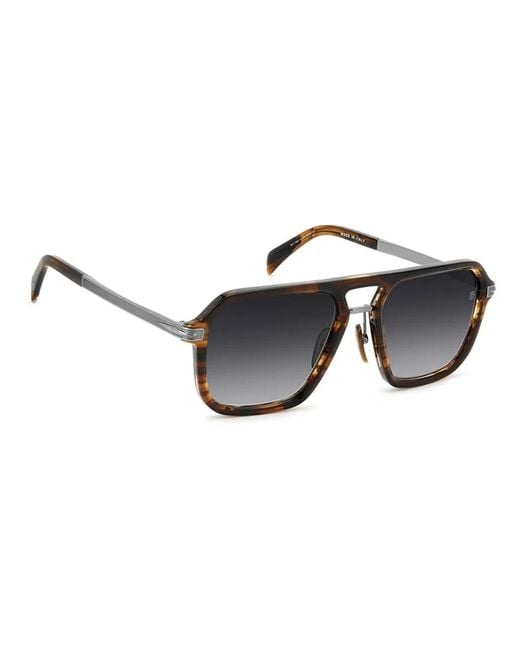 David Beckham Black Db 7136/S 6C5(9O) for men