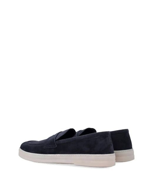 Prada Blue Mocassini for men