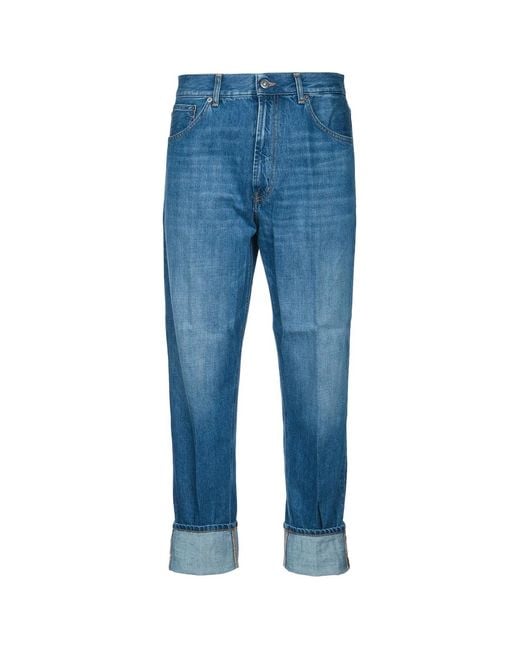 Dondup Blue Pantalone Paco for men