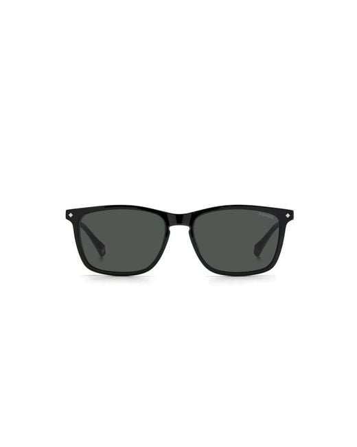 Polaroid Black (Opt + Clip-On) Pld 6139/Cs 807(M9) for men