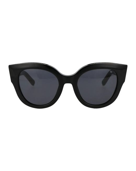 Philipp Plein Black Acetate Sunglasses