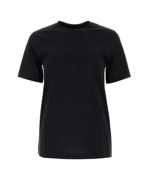 Burberry Black Cotton T-Shirt