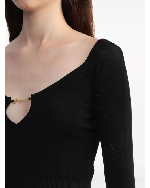 Jacquemus Black The Top Praluce