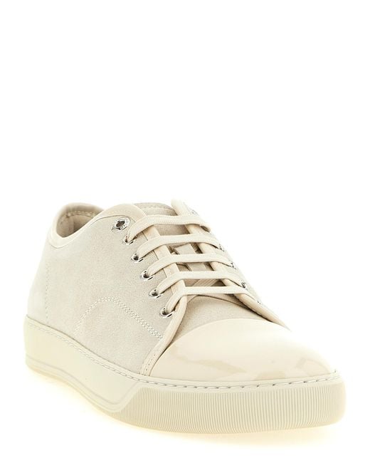 Lanvin White 'Basket' Sneakers for men