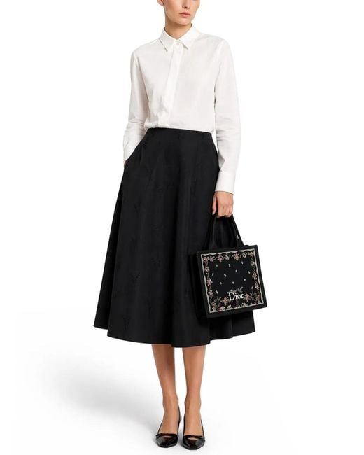 Dior White Regular Solid Shirt