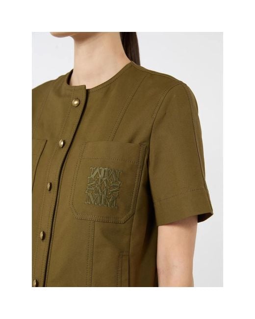 Max Mara Green Mxmzanzara Jacket