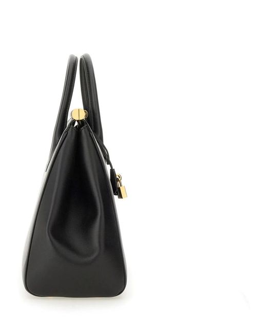Dolce & Gabbana Black Dolce & Gabbana Sicily Tote Bag