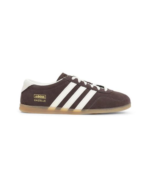 Adidas Originals Brown Gazelle Lo Pro Suede Leather Sneakers