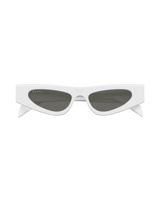 Gucci White Sunglasses Gg1779S 002/17/145