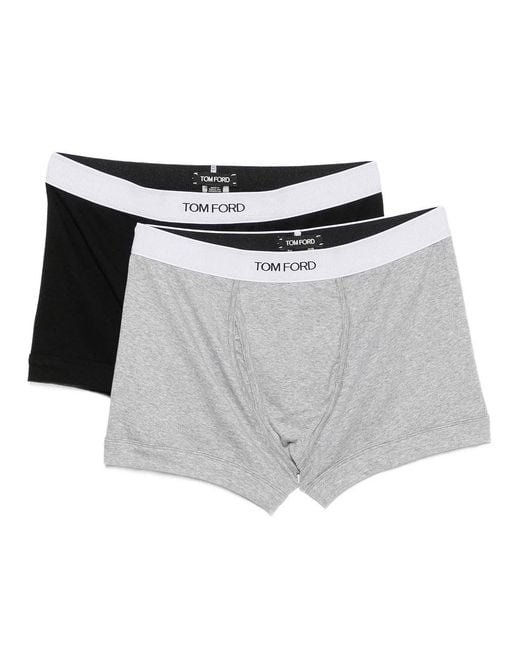 Tom Ford White Set Da 2 Boxer for men
