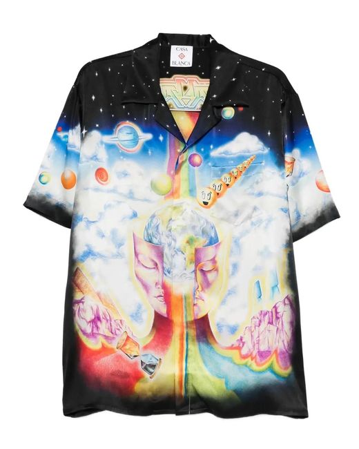 Casablanca Black The Essential Experience Shirt for men