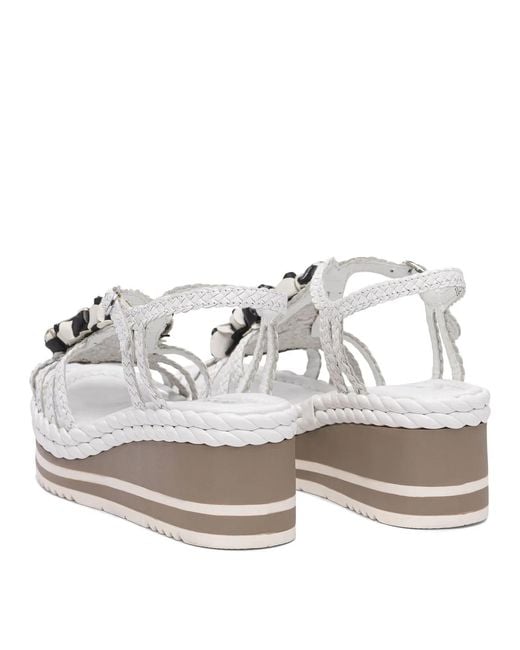 Pons Quintana White Sandals