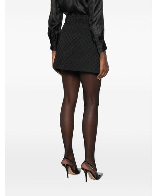 Gucci Black Skirt Polyester Mix