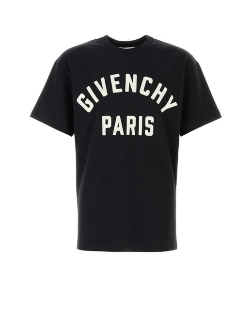 Givenchy Black Regular Fit Tshirt for men