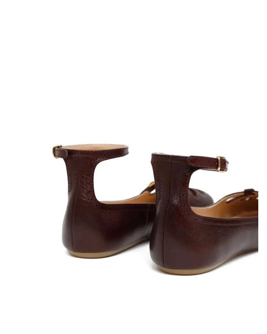 Chloé Brown "Misty" Flat