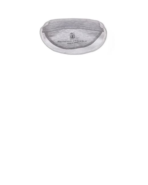 Brunello Cucinelli White T-Shirt for men
