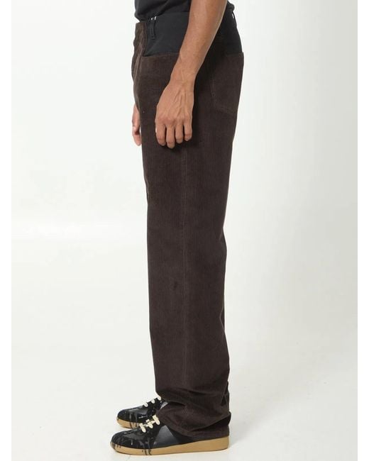 Maison Margiela Black Straight-Leg Jeans for men