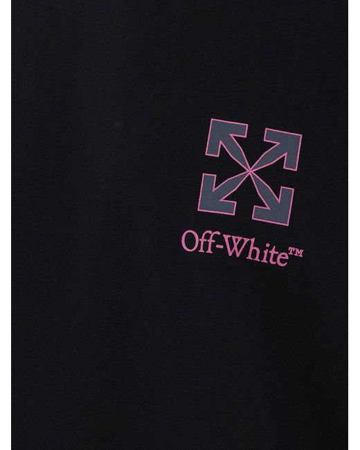Off-White c/o Virgil Abloh Black Small Arrow Regular T-Shirt for men