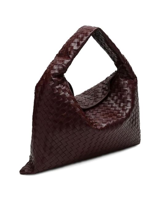 Bottega Veneta Purple Large Hop Shoulder Bag
