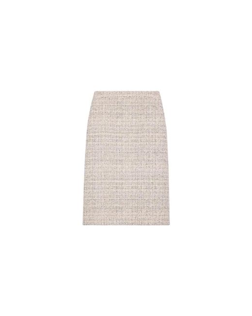 Céline White Jupe Crayon